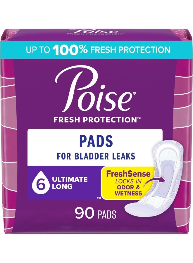 Poise فوط بويز لل incontinent, تصميم أصلي, امتصاص نهائي, طويل, (قد يختلف التعبئة) - Image 1